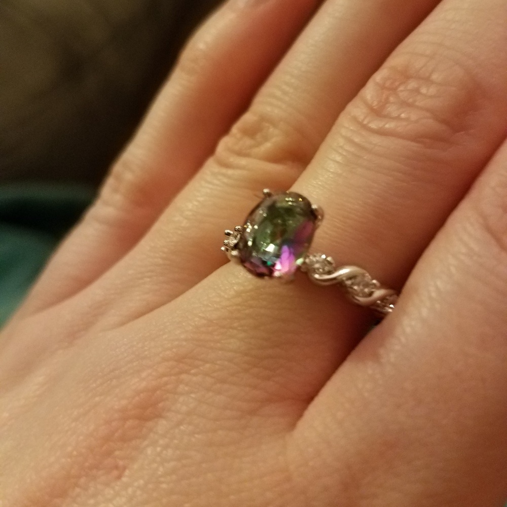 Sterling silver ring size 8